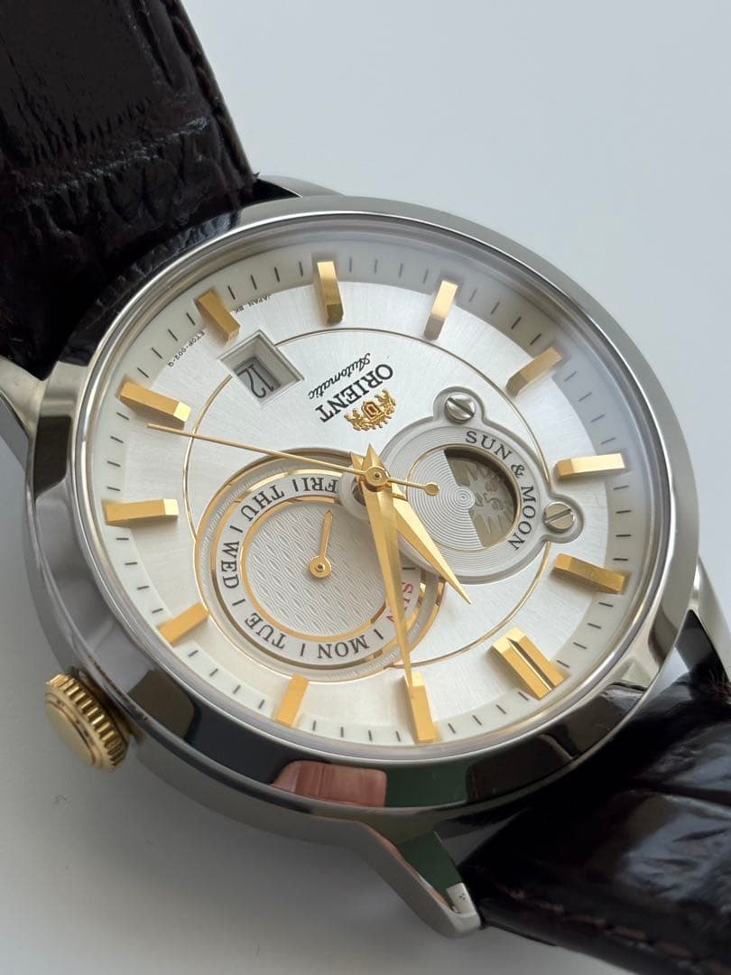 ORIENT SUN & MOON ORIENT ORIENT SUN & MOON V157-0BX0 Automatic Men's Watch — Japanese