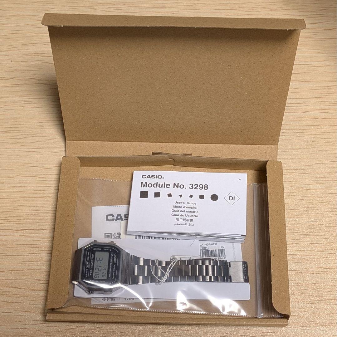 CASIO A168WGG-1A Solar Men's Watch — Japanese
