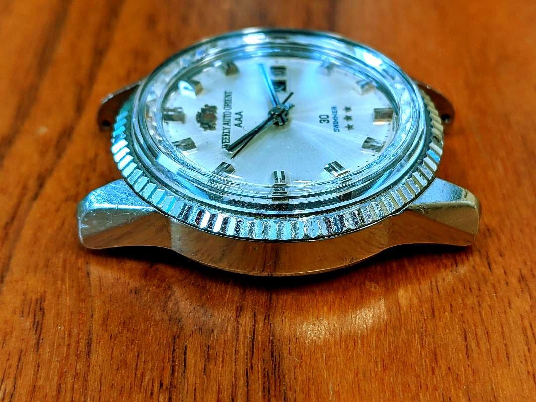 ORIENT Weekly Orient Shooter 30 Jewels Automatic Men's Watch — Japanese