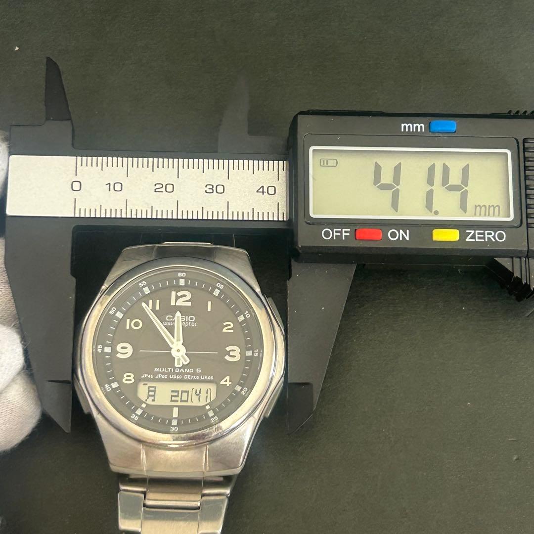CASIO WVA-M480 Solar Men's Watch — Japanese