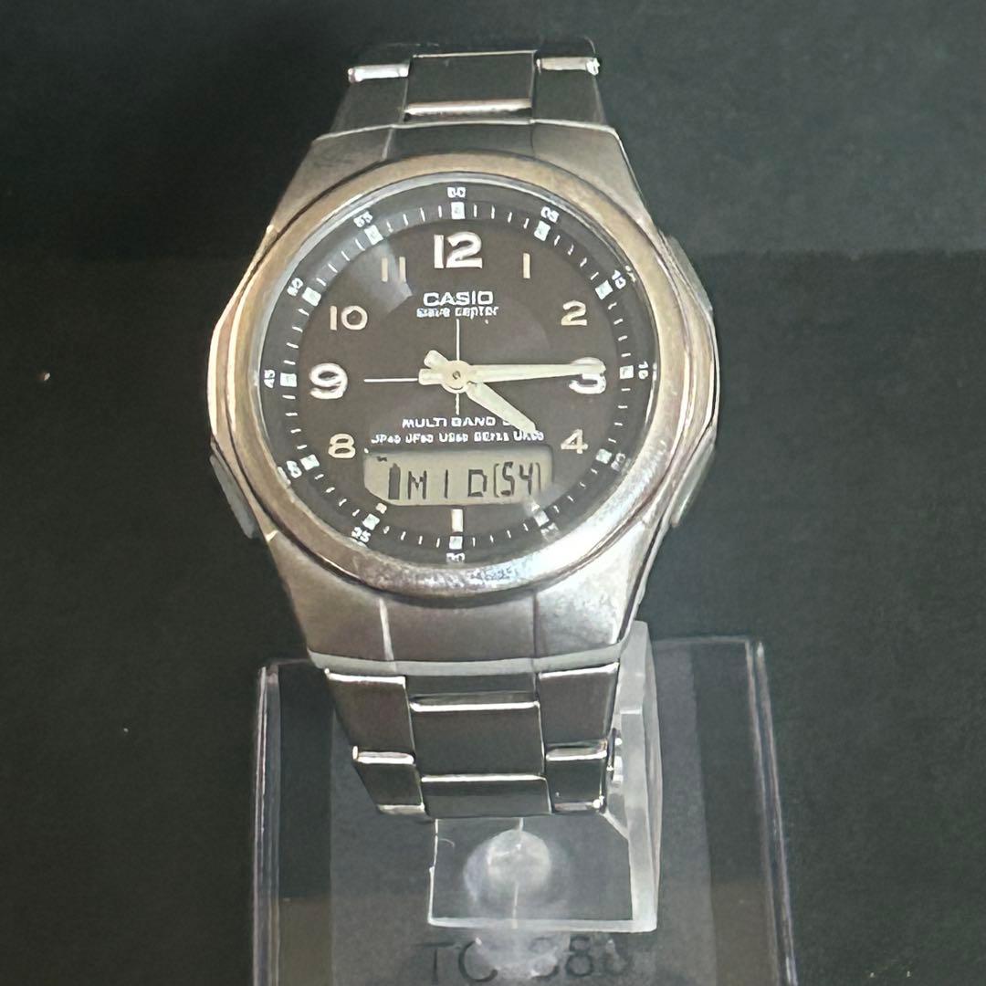 CASIO WVA-M480 Solar Men's Watch — Japanese