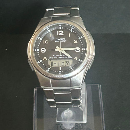 CASIO WVA-M480 Solar Men's Watch — Japanese