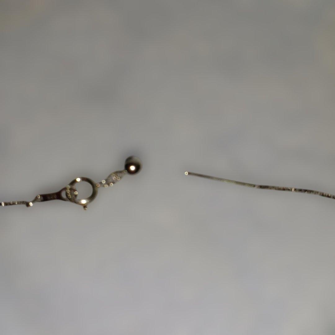 Ise-Shima Akoya single pearl necklace 8.5-9mm on 44.5cm SV925 Venetian chain with through pin clasp