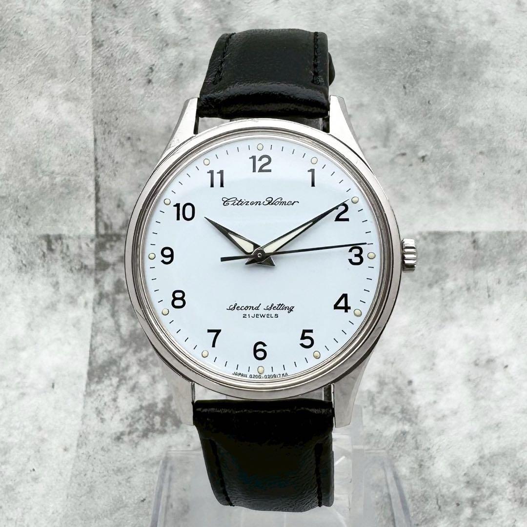 Citizen HOMER CITIZEN SBTR009 Manual Men's Watch — Japanese