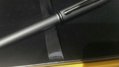 CROSS Townsend NAT0042-62 Midnight Black brass pen with matte black PVD finish