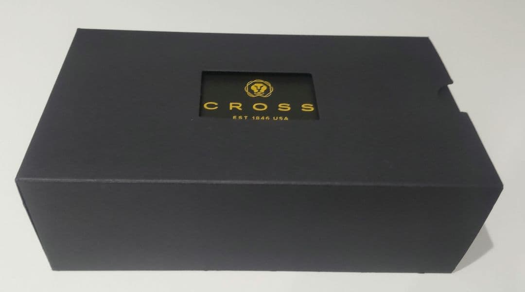CROSS Townsend NAT0042-62 Midnight Black brass pen with matte black PVD finish