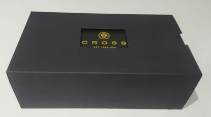 CROSS Townsend NAT0042-62 Midnight Black brass pen with matte black PVD finish