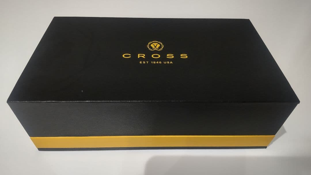CROSS Townsend NAT0042-62 Midnight Black brass pen with matte black PVD finish
