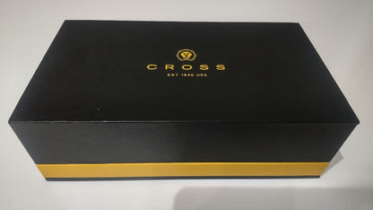 CROSS Townsend NAT0042-62 Midnight Black brass pen with matte black PVD finish
