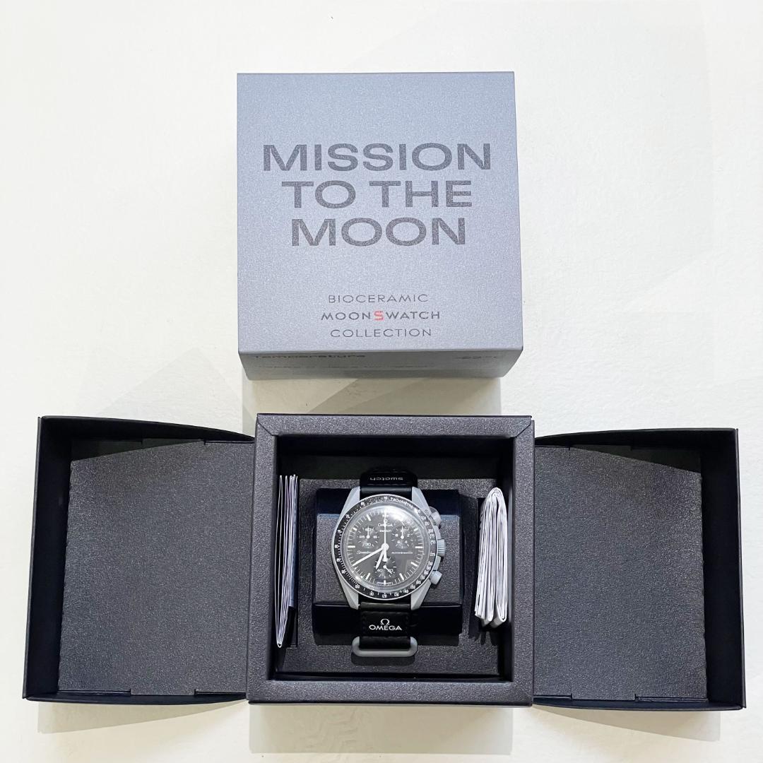 swatch Mission to the Moon Quartz Men's — Japanese