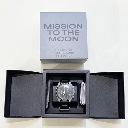 swatch Mission to the Moon Quartz Men's — Japanese