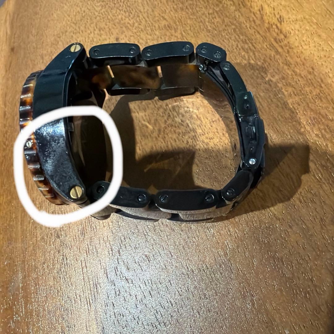 NIXON 腕時計 べっ甲柄 クロノグラフ Quartz Men's Watch — Japanese