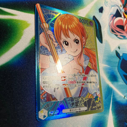 One Piece Nami L — Divine Fist of Speed OP11-041 — Japanese