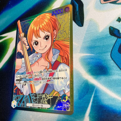 One Piece Nami L — Divine Fist of Speed OP11-041 — Japanese