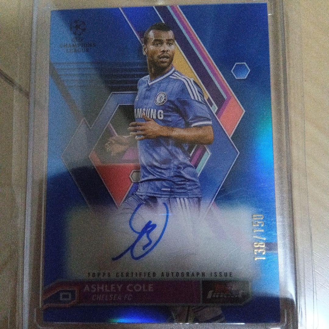 Ashley Cole Autographed Card — Japanese