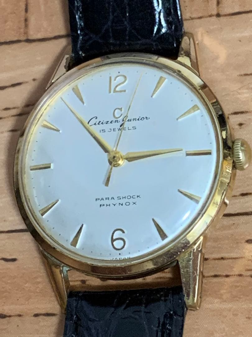Citizen Parashock Finox I Manual Men's Watch — Japanese