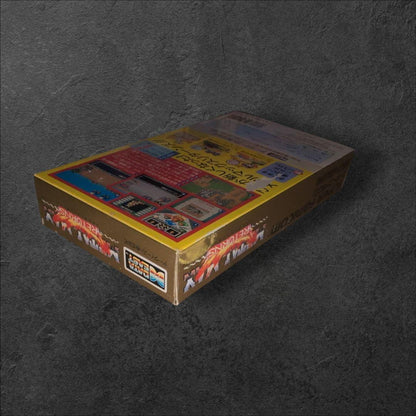 Metal Max Returns SNES game cartridge with original label showing age-related deterioration