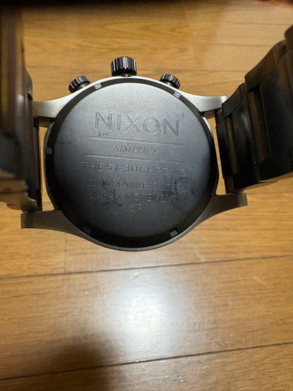 NIXON The 51-30 Chrono Men's Watch — Japanese