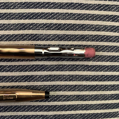 CROSS 14kt classic ballpoint pen and mechanical pencil set with metal body and oil-based ink