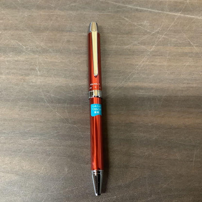 Pilot red multi-function pen set with 5 pens in a red carrying case