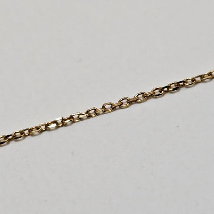 Mikimoto pearl diamond necklace in 18K yellow gold with 38cm chain and delicate pendant