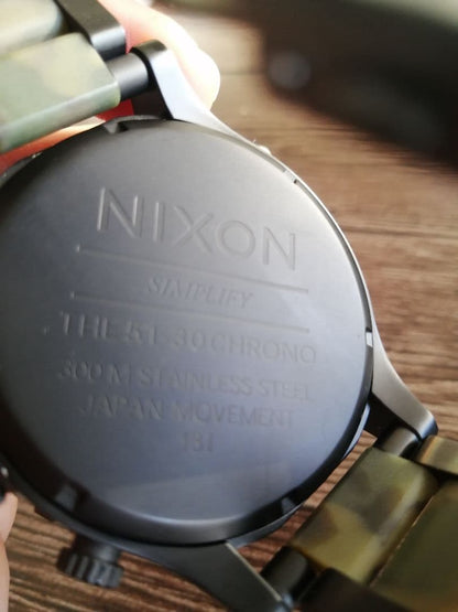 NIXON 51-30CHRONO Analog Men's Watch — Japanese