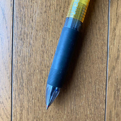 Discontinued Pilot Feed FEED GP3 0.7 multicolor ballpoint pen with blue, black, and red ink colors