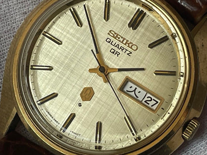 SEIKO QR 3863-7001 Quartz Men's Watch — Japanese