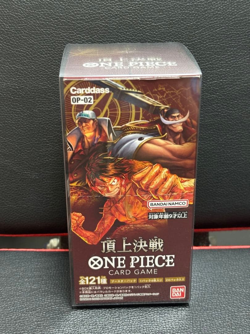 One Piece One Piece Card Game OP-02 Summit War Box — OP-02 — Japanese