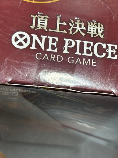 One Piece One Piece Card Game OP-02 Summit War Box — OP-02 — Japanese