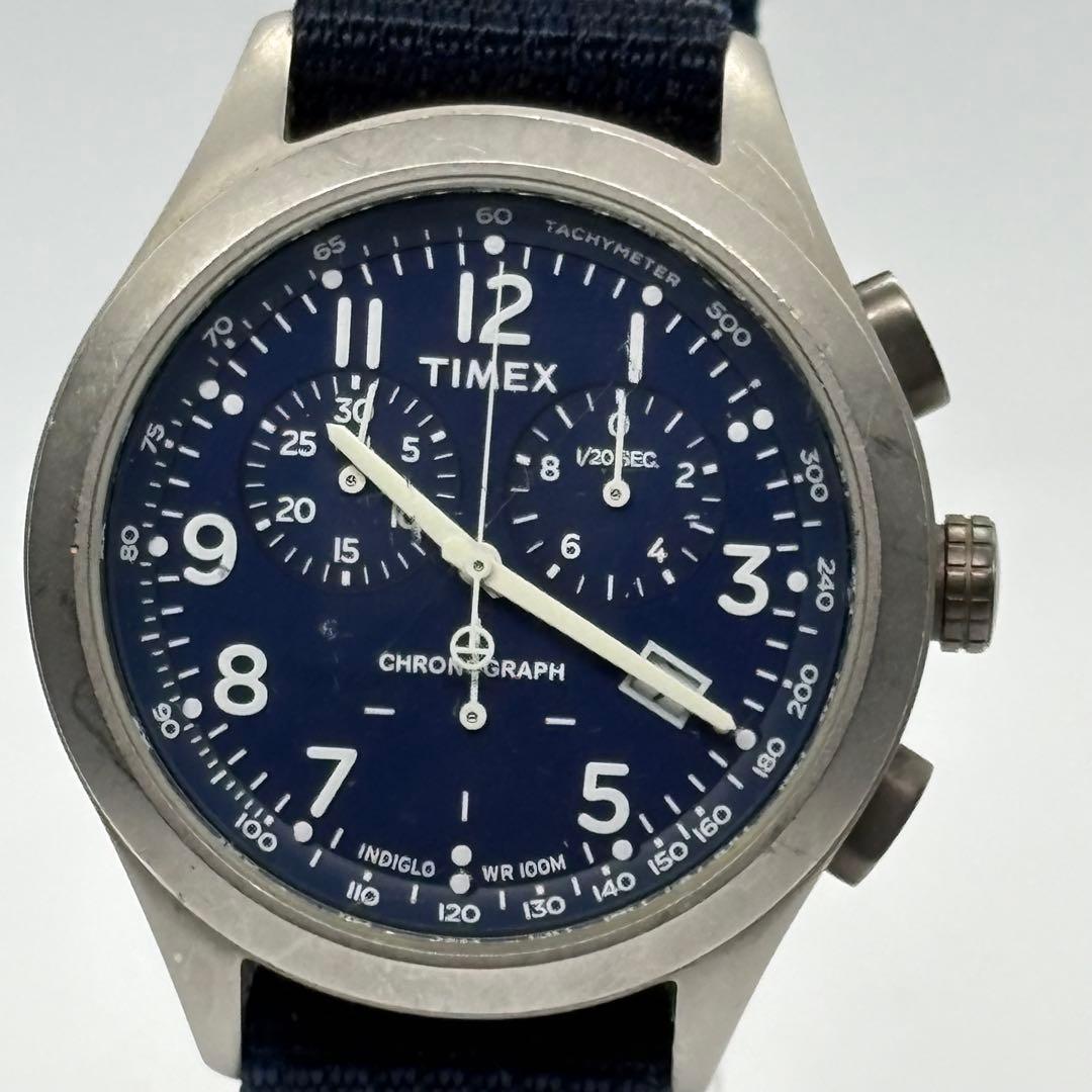 TIMEX Chronograph Military Quartz Men's Watch — Japanese