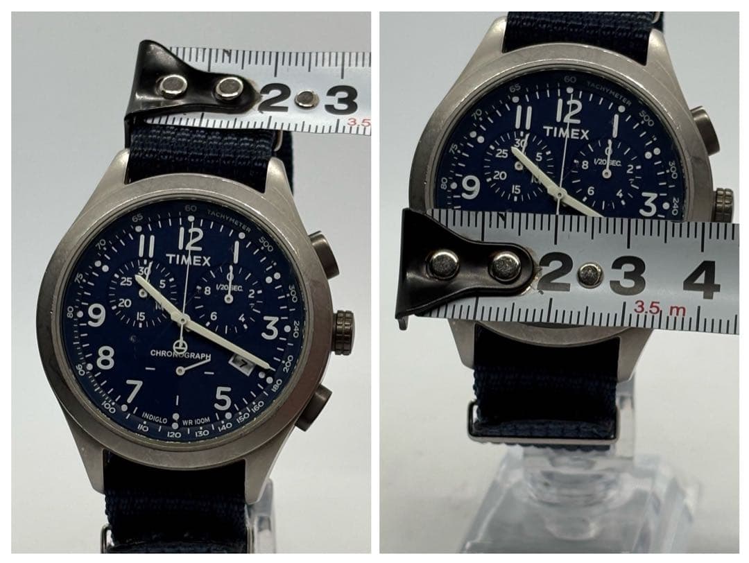 TIMEX Chronograph Military Quartz Men's Watch — Japanese