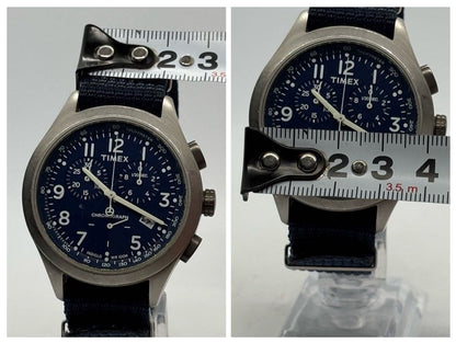 TIMEX Chronograph Military Quartz Men's Watch — Japanese