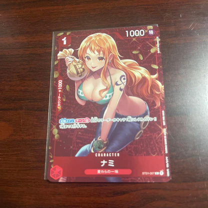 One Piece Nami — ST01-007 — Japanese