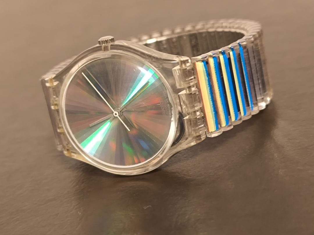 swatch Rainbow 1997 Time To Dance Quartz Men's — Japanese