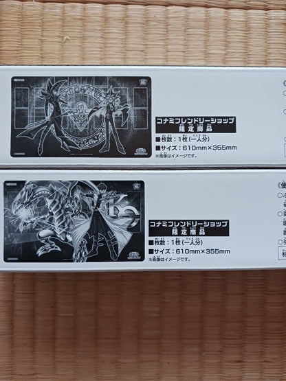 Yu-Gi-Oh Yugioh Playmat Yugi Muto, Seto Kaiba Box — Japanese