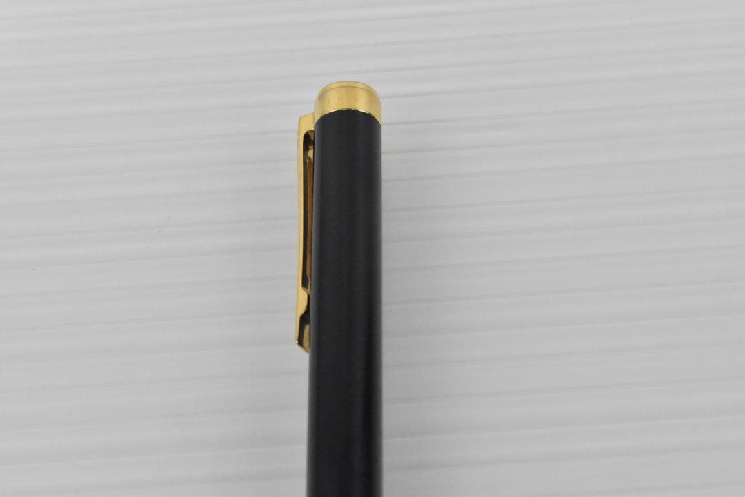 Used Waterman A270 Perspective Twist ballpoint pen with blue ink and slight wear on body