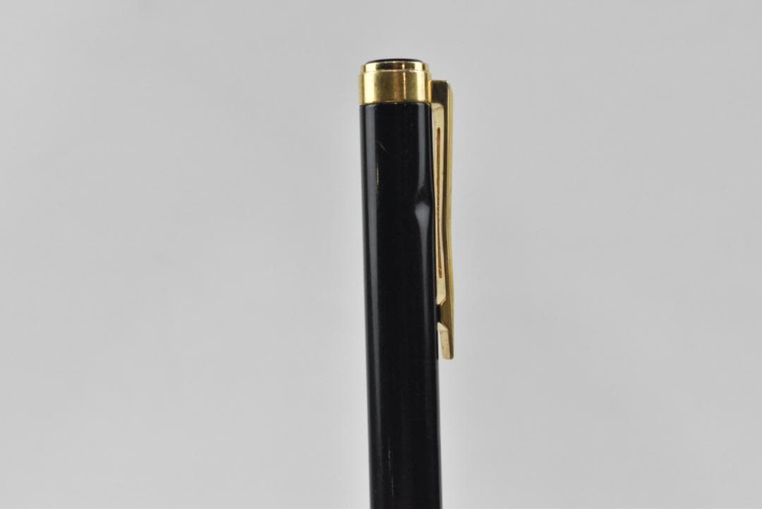 Used Waterman A270 Perspective Twist ballpoint pen with blue ink and slight wear on body