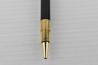 Used Waterman A270 Perspective Twist ballpoint pen with blue ink and slight wear on body