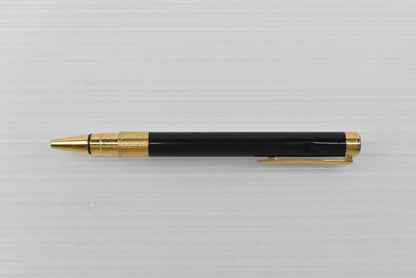 Used Waterman A270 Perspective Twist ballpoint pen with blue ink and slight wear on body