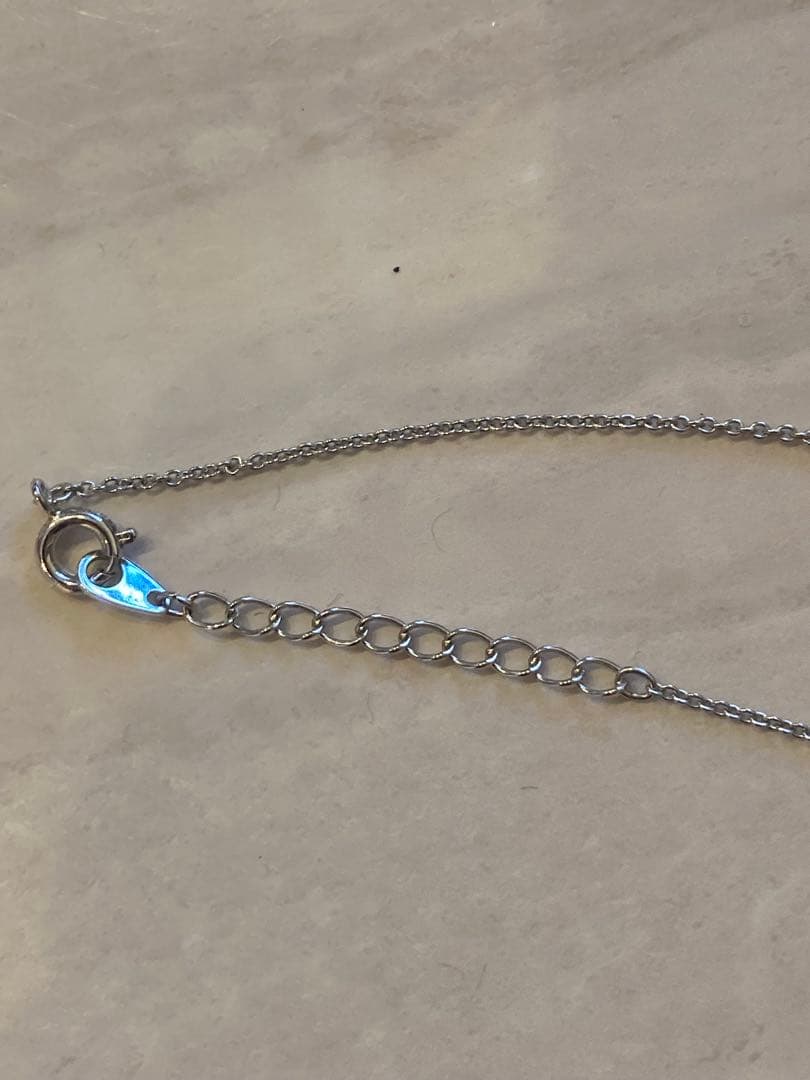 TASAKI pearl necklace with 4.7mm pearls and silver SV925 chain measuring 40cm in length