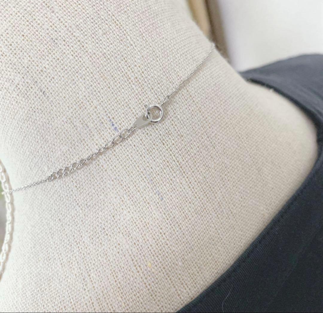 TASAKI pearl necklace with 4.7mm pearls and silver SV925 chain measuring 40cm in length