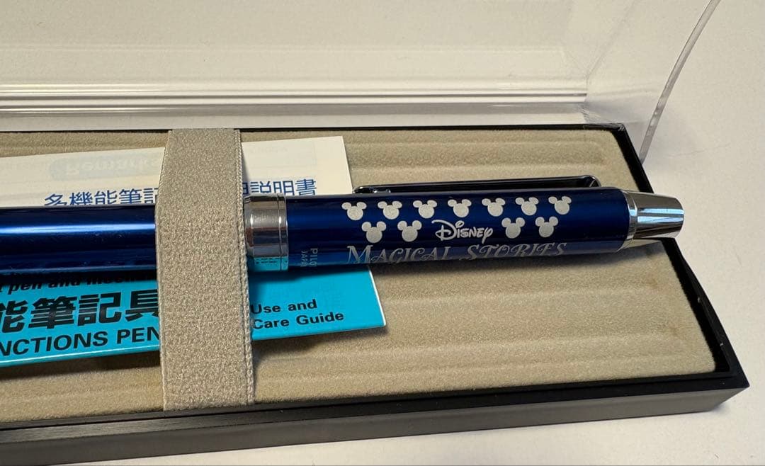 Pilot Magical Stories black and red multi-function ballpoint pen and mechanical pencil with eraser cap and refill leads