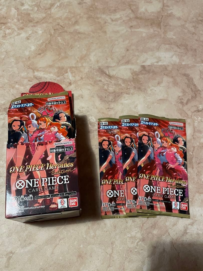 One Piece One Piece Card Game Heroine's Edition 27 Packs Pack — EB-03 — Japanese