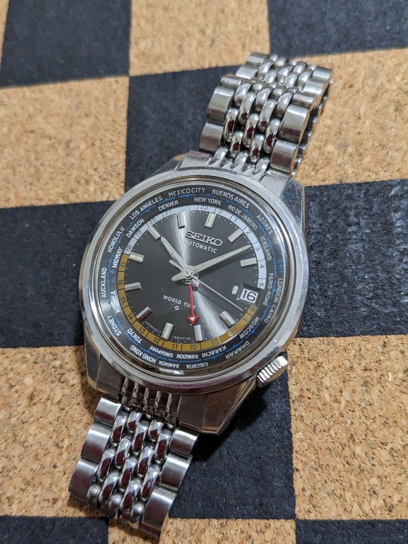 SEIKO 6117-6010 Automatic Men's Watch — Japanese