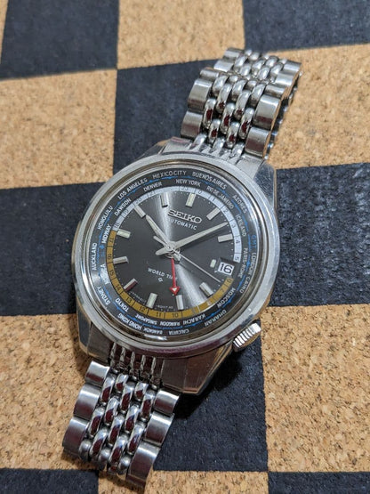 SEIKO 6117-6010 Automatic Men's Watch — Japanese