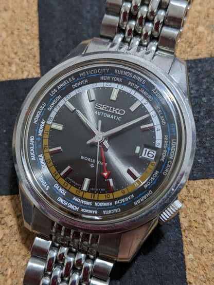 SEIKO 6117-6010 Automatic Men's Watch — Japanese
