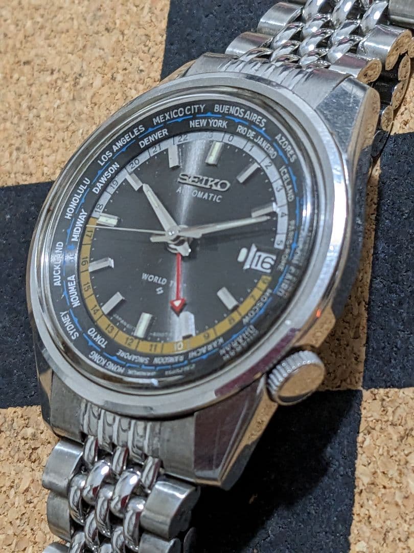 SEIKO 6117-6010 Automatic Men's Watch — Japanese