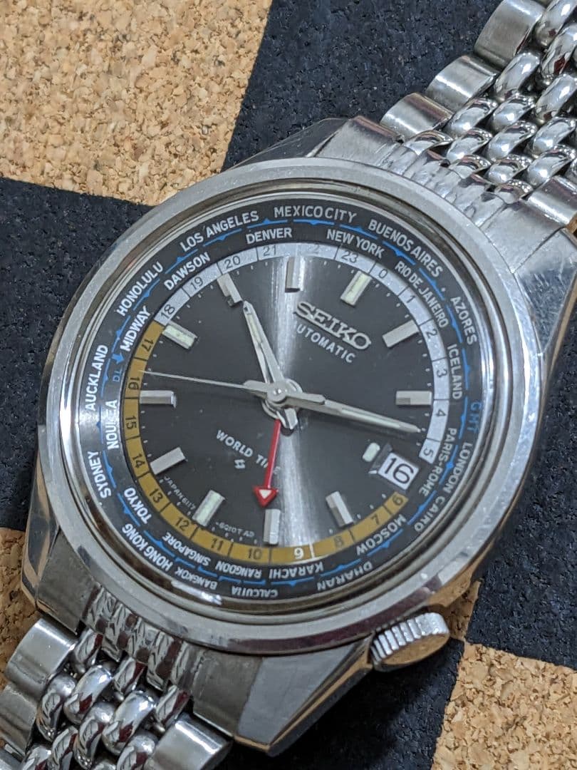 SEIKO 6117-6010 Automatic Men's Watch — Japanese