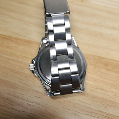 TIMEX Submariner Black Quartz Men's Watch — Japanese